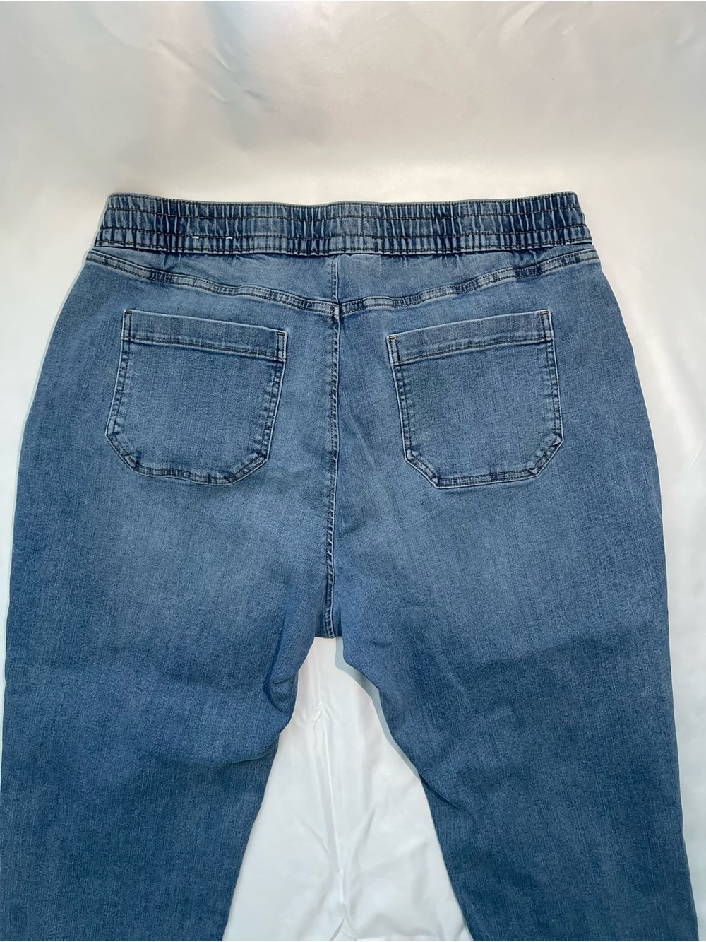 Lane Bryant Light Blue Denim Joggers - Picture 5 of 7